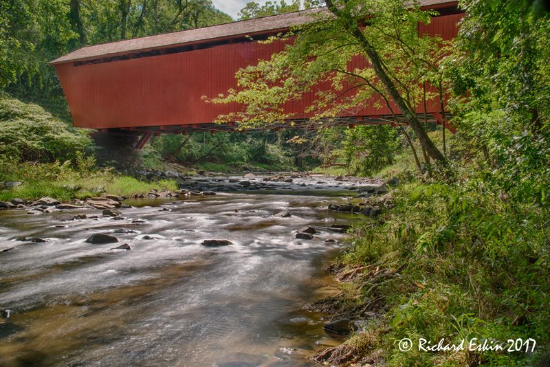 Covered bridge.