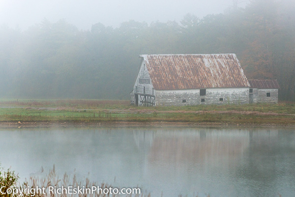 Foggy Barn, West Virginia